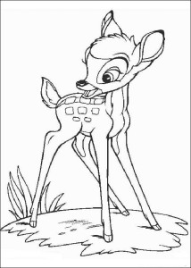 Jelonek Bambi- do druku
