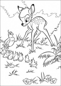bambi i bażanty