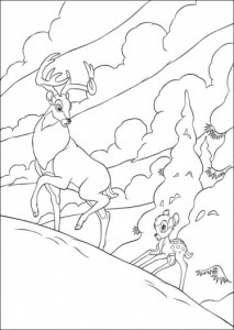 bambi idzie za roe