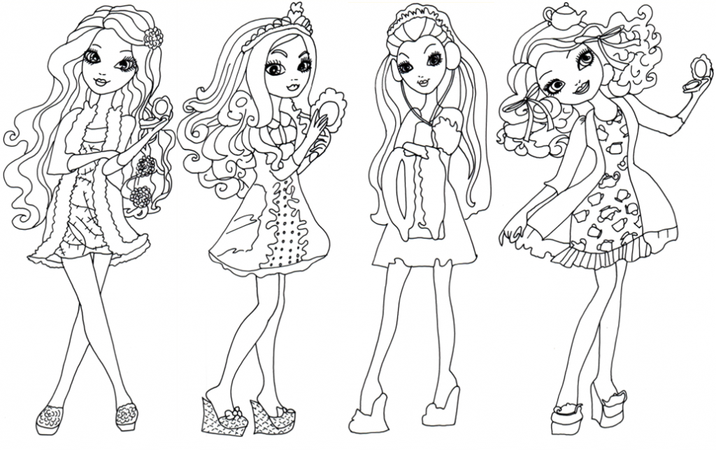 kolorowanka Ever After High