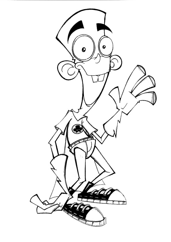 kolorowanka Fanboy i Chum Chum
