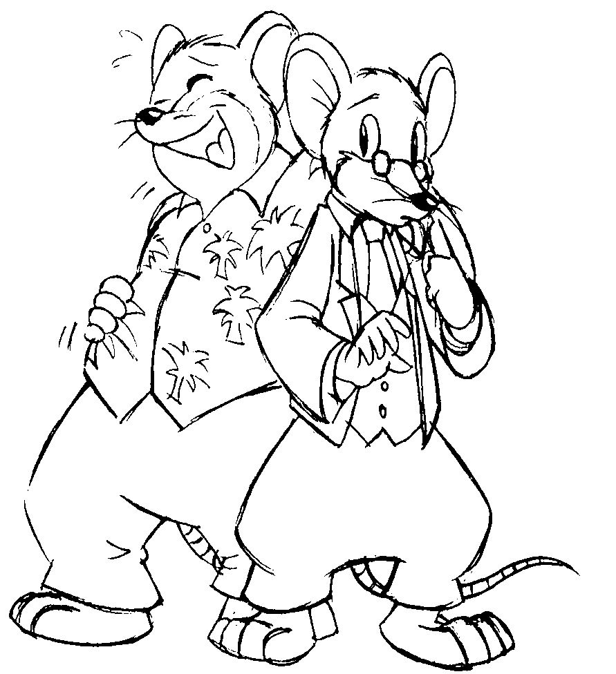 kolorowanka Geronimo Stilton