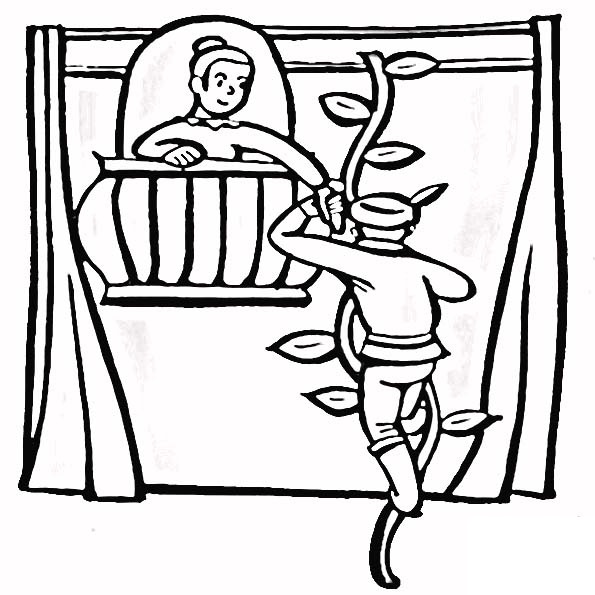 romeo i julia kolorowanka